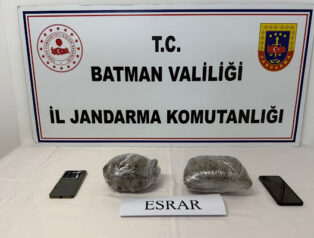 Batman’da uyuşturucu operasyonu