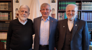 Mottaki ve Amorim’den Davutoğlu’na ziyaret