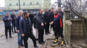 Siirt’te sağanak yağış sele neden oldu