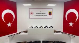 Diyarbakır’da ruhsatsız silah operasyonu