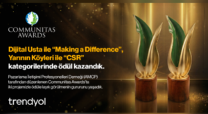 Trendyol’un sosyal etki projelerine uluslararası alanda iki ödül