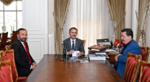 Erzurumlular Derneği’nden Vali Aktaş’a ziyaret