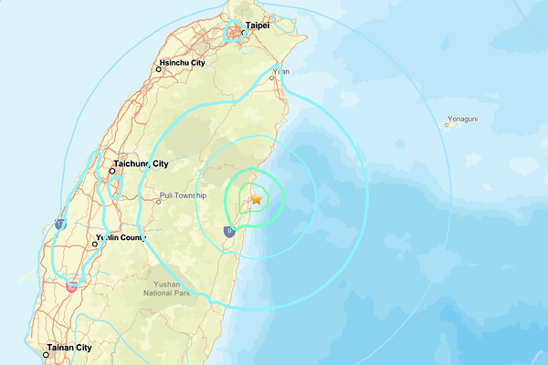 Tayvan’da deprem Tayvan’da deprem