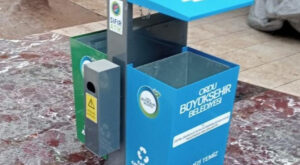 Ordu’da sıfır atık kutuları kuruluyor