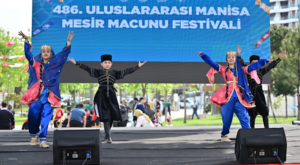 Mesir Festivali’nde dünya kültürleri Manisa’da buluştu
