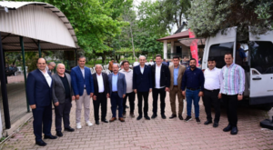 Kocagöz, hacı adaylarını ziyaret etti