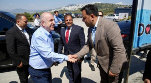 Özdağ, Dalaman Belediye Başkanı Durmuş’u ziyaret etti