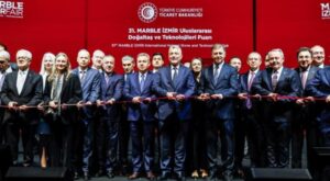 İzmir’de doğal taş fuarı başladı