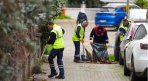 Maltepe’de bahar temizliği çalışmaları sürüyor