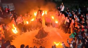 Kumluca’da Yörük Ateşi yakıldı