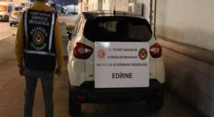 Gümrük denetimlerinde 233 araca el konuldu