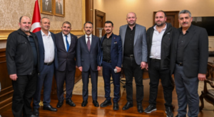 Esnaf ve Pazarcılar Odası’ndan Vali Aktaş’a ziyaret