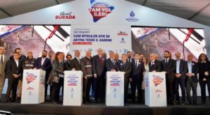 İSKİ Paşaköy İleri Biyolojik Atık Su Arıtma Tesisi 3. kademesi için temel atıldı