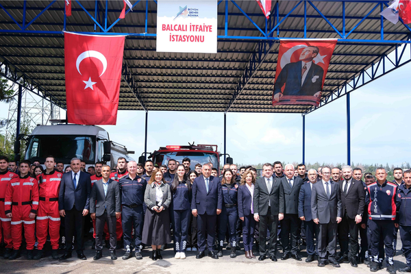 Büyükşehirden ÇÜ’ye İtfaiye İstasyonu Büyükşehirden ÇÜ’ye İtfaiye İstasyonu