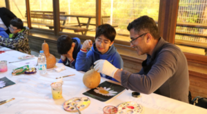 Öğrenciler, su kabağı boyama atölyesine ve sera gezisine katıldı
