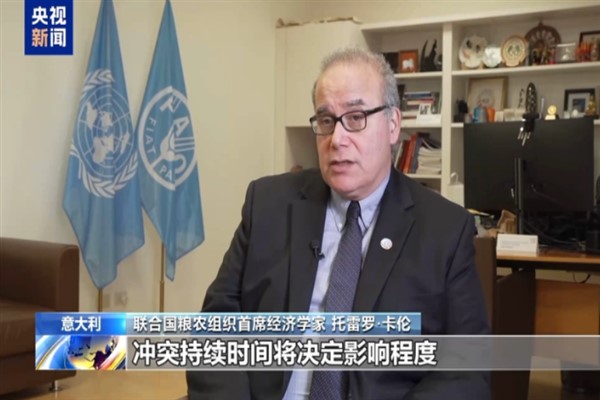 FAO Başekonomisti: Ortadoğu’daki çatışmalar tarımsal üretim maliyetini artırıyor FAO Başekonomisti: Ortadoğu’daki çatışmalar tarımsal üretim maliyetini artırıyor