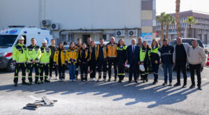 ABAK okul ve belediye binalarında afet tatbikatı düzenledi