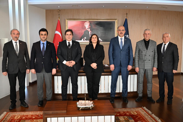 TCDD Genel Müdürlüğünden Başkan Çerçioğlu’na ziyaret