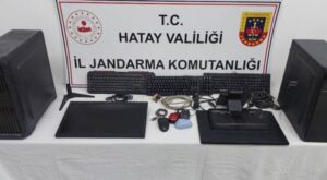 Kırıkhan’da iş yerine hırsızlık: 5 kişi tutuklandı