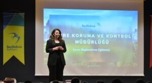 Beylikdüzü’nde öğrencilere çevre bilinci eğitimi verildi