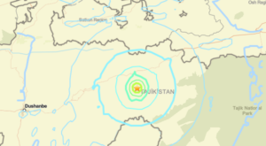 Tacikistan’da deprem