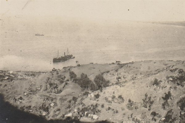 İngilizlerin ”Cape Helles” çıkarmasının Avustralyalı şahidi