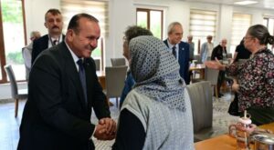 Kepez’de KKTC heyeti ağırlandı