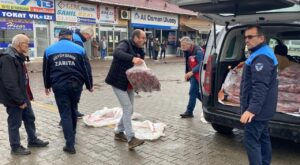 Ordu’da 200 kilo kaçak et ele geçirildi