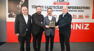 Vali Aktaş, Türkiye Gazeteciler Konfederasyonu gala gecesine katıldı