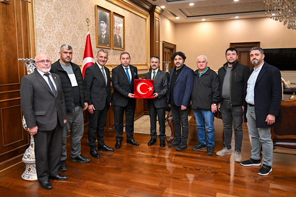 Niğdeliler Konfederasyonu’ndan Vali Aktaş’a ziyaret