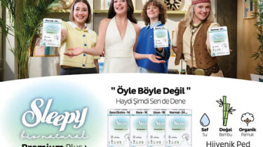 En yoğun günlerin vazgeçilmez konforu Sleepy Bio Natural Premium Plus Hijyenik Ped