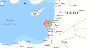 Doğu Akdeniz’de deprem