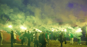 İznik’te Bursaspor’un şampiyonluğu kutlandı