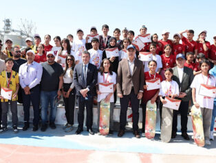 Eyyübiye’de okullar arası kaykay müsabakaları düzenlendi