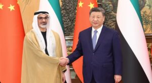 Xi Jinping, BAE Abu Dabi Veliaht Prensi ile görüştü