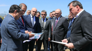 Düzce’de Gümrük ve Lojistik Merkezi projesinde saha incelemesi