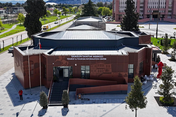 Samsun Tanıtım Merkezi ziyaretçilere açıldı Samsun Tanıtım Merkezi ziyaretçilere açıldı