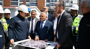 Başkan Büyükkılıç, Sahabiye’de yürütülen çalışmaları yerinde inceledi