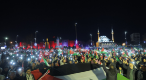 Kayseri’de Filistin’e destek yürüyüşü düzenlendi