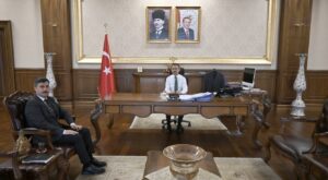 Başmüdür Karakuş’tan Vali Aktaş’a ziyaret