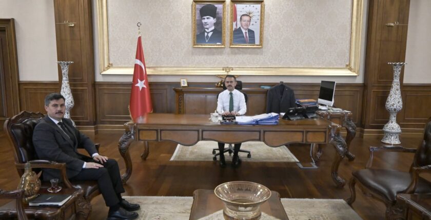 Başmüdür Karakuş’tan Vali Aktaş’a ziyaret