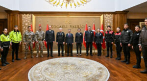 Vali Aktaş, polis teşkilatı heyetini kabul etti