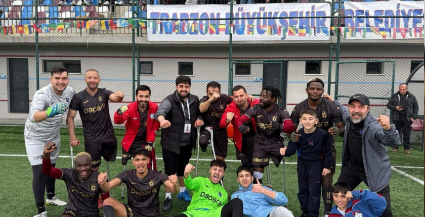 Trabzon Büyükşehir Belediyesi Ampute Futbol Kulübü deplasmanda 1-0 kazandı Trabzon Büyükşehir Belediyesi Ampute Futbol Kulübü deplasmanda 1-0 kazandı