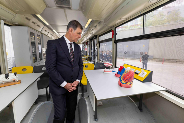 Gezici Bilim Otobüsü Adıyaman’daki çocuklarla buluşacak