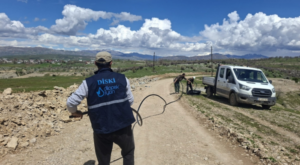 Silvan’da içme suyu hattı çalışması başlatıldı