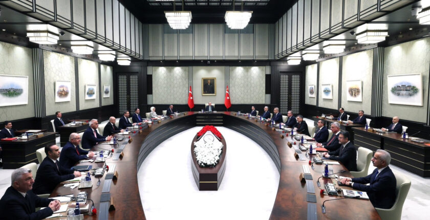 Kabine, Cumhurbaşkanı Erdoğan başkanlığında toplandı