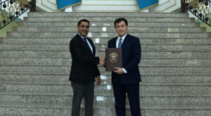 Kazakistan Dışişleri Bakan Yardımcısı Bakayev, Ghunaiman ile görüştü