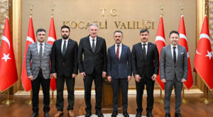 TMO Yönetim Kurulu üyeleri, Vali Aktaş’ı ziyaret etti