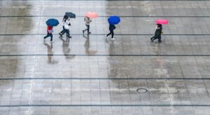 Yurt genelinde kuvvetli yağış ve rüzgar uyarısı