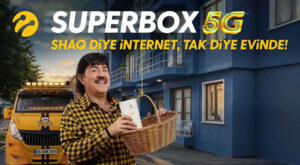 Shaq diye internet, tak diye evinizde: Turkcell Superbox 5G